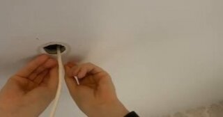 Установка люстры в Каспийске в октябре